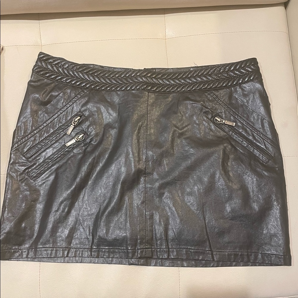 Talita Kume Viscose black mini skirt size 40 - Picture 1 of 4